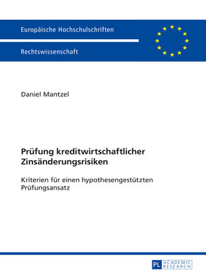 cover image of Pruefung kreditwirtschaftlicher Zinsaenderungsrisiken